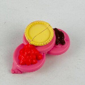 Fisher Price Little People Dollhouse Accessory Tiered Dish Desserts Sweets Toy